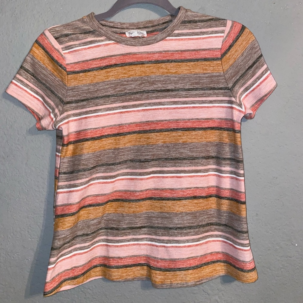 Striped Short Sleeve Tee